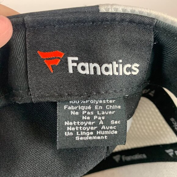 Anaheim Ducks NHL Black White Gray Fanatics Snapback Hat - Picture 6 of 6
